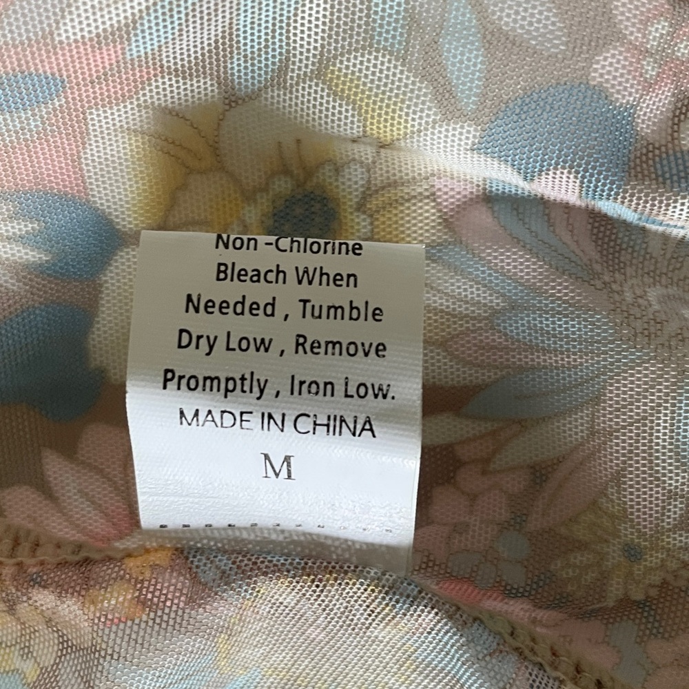 Floral Sheer Mini Dress Cover Up - Picture 14 of 16